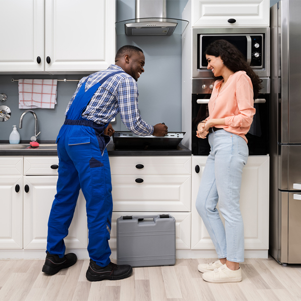 can you provide an estimate for cooktop repair before beginning any work in Benson MN